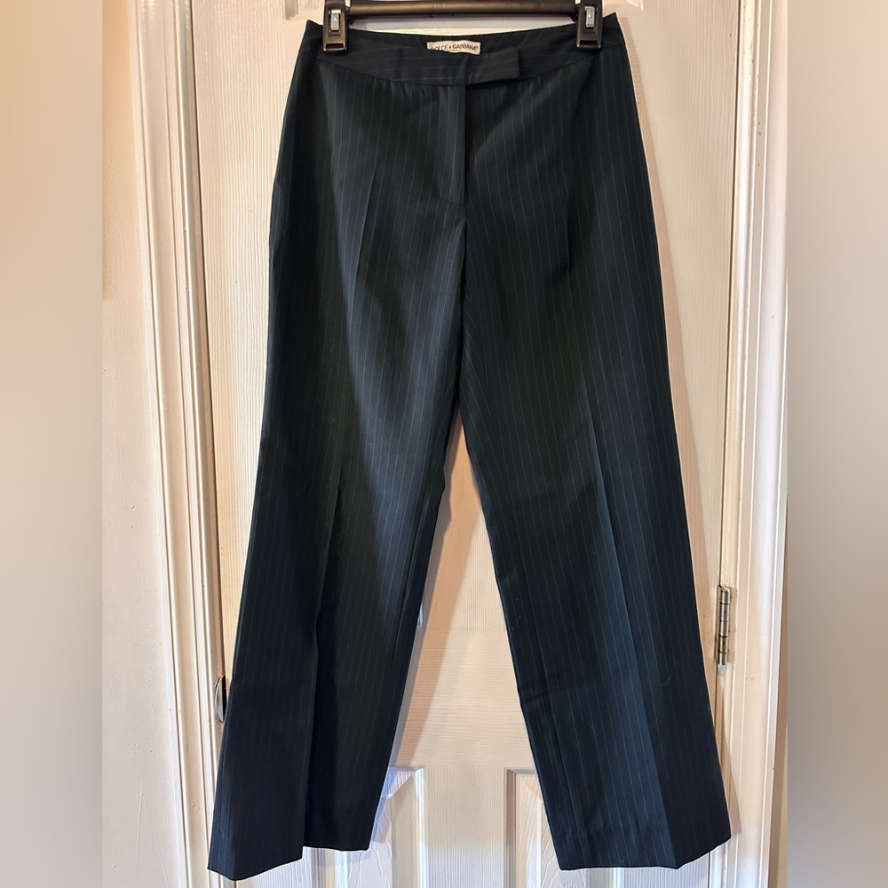 Dolce & Gabbana pinstripe pants size IT 40 US S/6